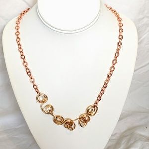 Handcrafted Mixed Metal Necklace OOAK